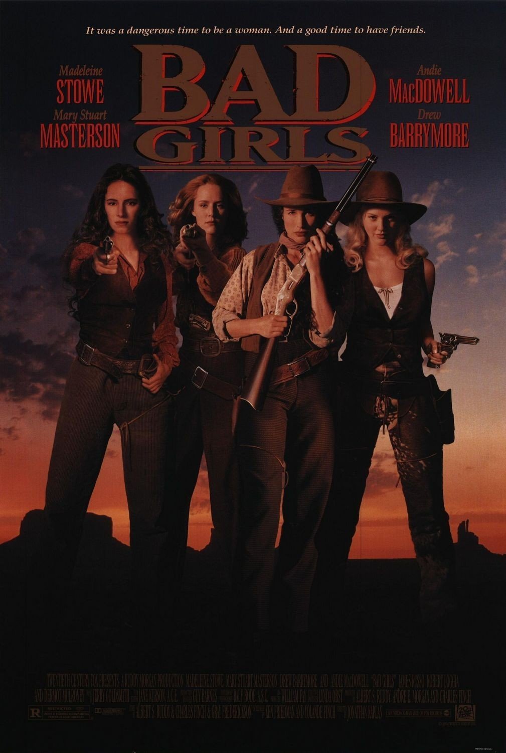 Bad Girls (1994) Streaming, Trailer, Trama, Cast, Citazioni