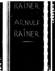 Arnulf Rainer