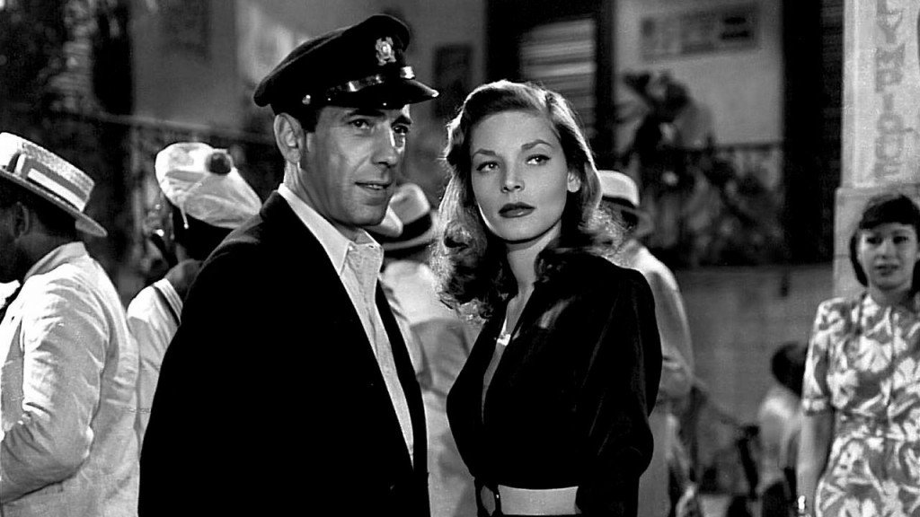 L’incontro con Bogart, sul set di “Acque del sud“ (1944)