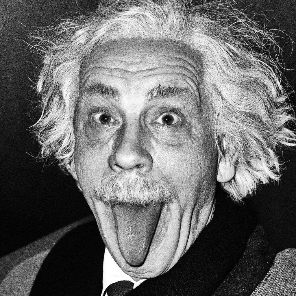 Arthur Sasse / Albert Einstein Sticking Out His Tongue © Sandro Miller courtesy of Catherine Edelman Gallery Chicago