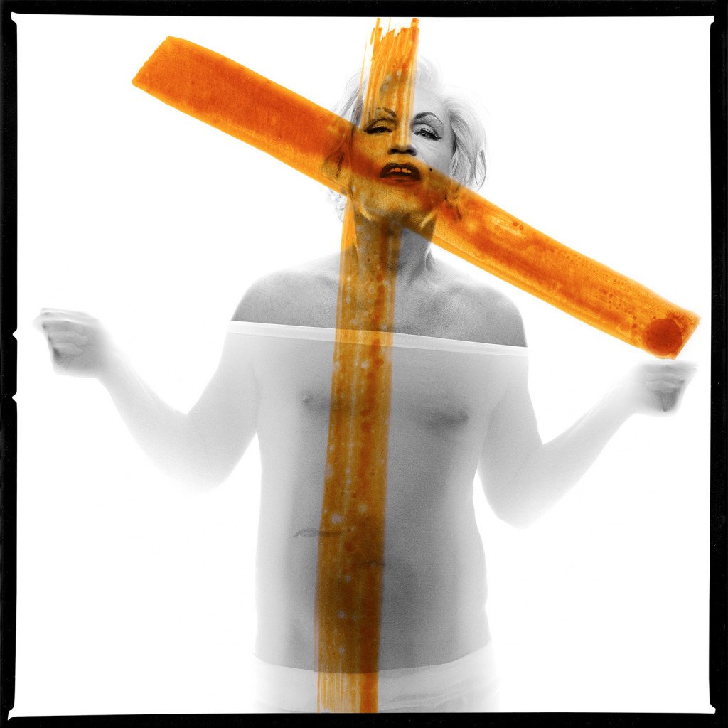 Bert Stern / Marilyn Monroe, crucifix II © Sandro Miller courtesy of Catherine Edelman Gallery Chicago