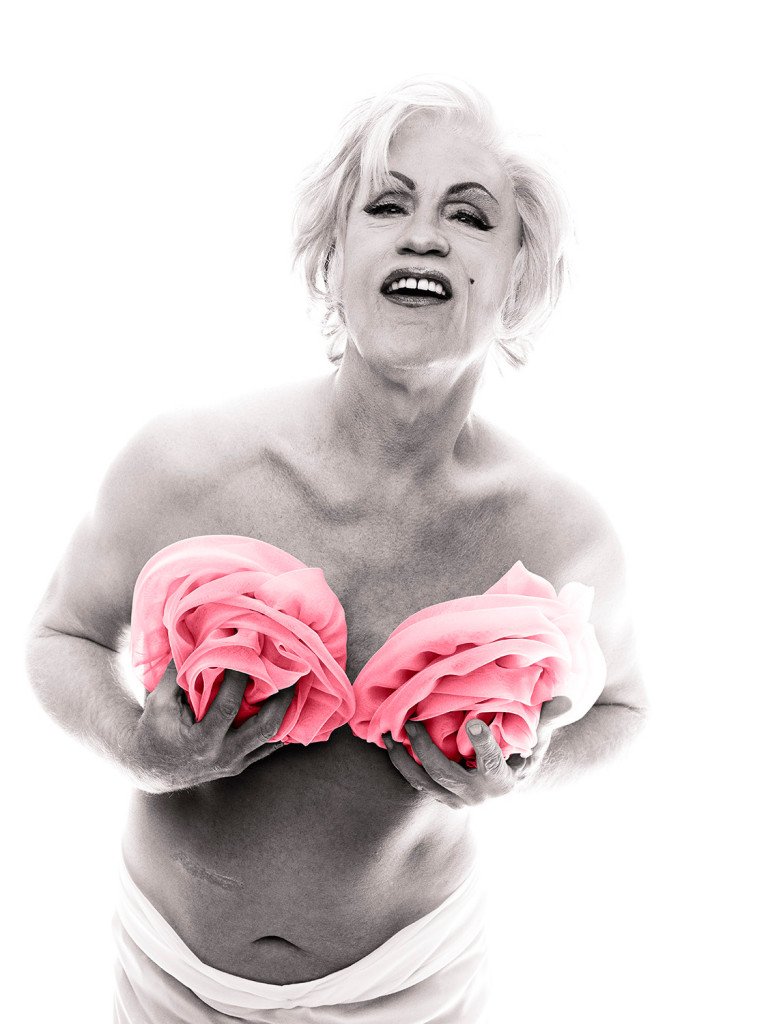 Bert Stern / Marilyn in Pink Roses © Sandro Miller courtesy of Catherine Edelman Gallery Chicago