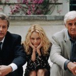 Alain Delon, Vanessa Paradis e Jean-Paul Belmondo in “Uno dei due“, 1998