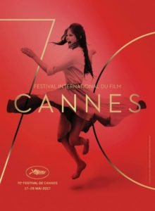 La locandina ufficiale di Cannes 2017, che ritrae l'attrice italiana Claudia Cardinale