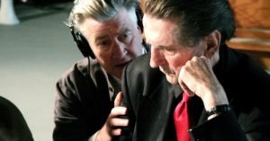 Lynch e Stanton sul set di "Inland Empire" (2006)